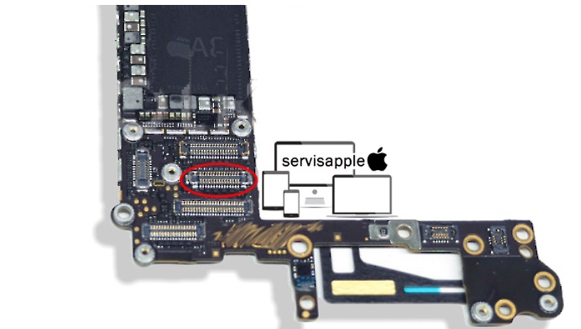 Apple iPhone Garantili Teknik Servis Onarım Tamir Sensör Soketi Değişimi